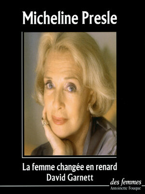 cover image of La Femme changée en renard